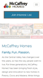 Mobile Screenshot of mccaffreyhomes.com